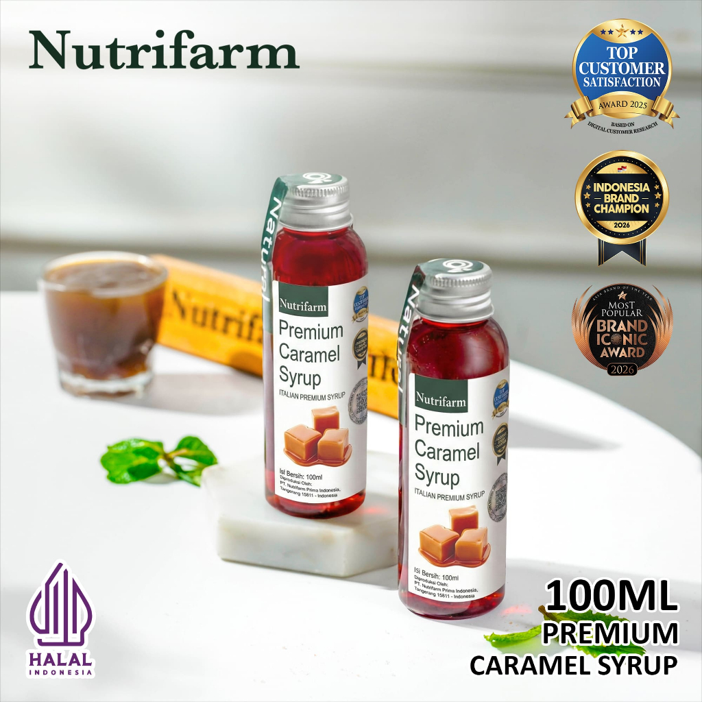 Jual Nutrifarm Sirup Caramel 100ml | Shopee Indonesia