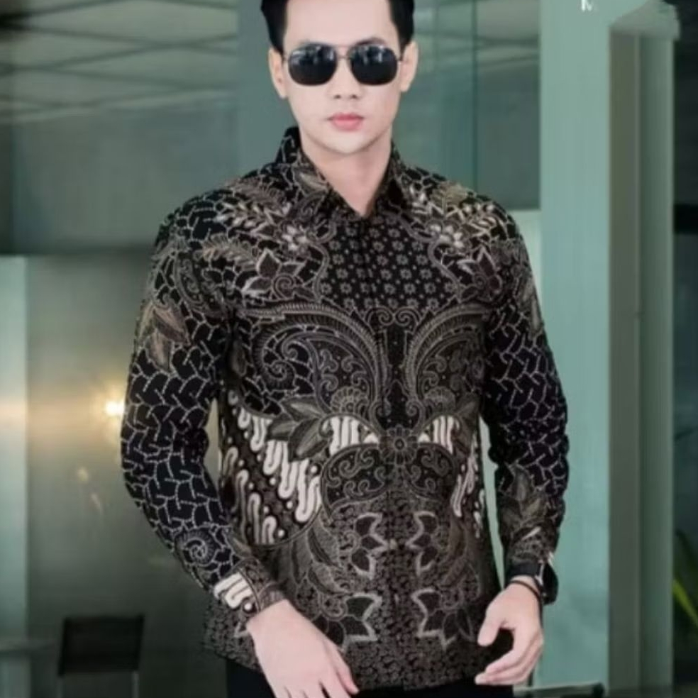 Motif Pasangan Motif Ainun Lapis Trikot Atasan 2