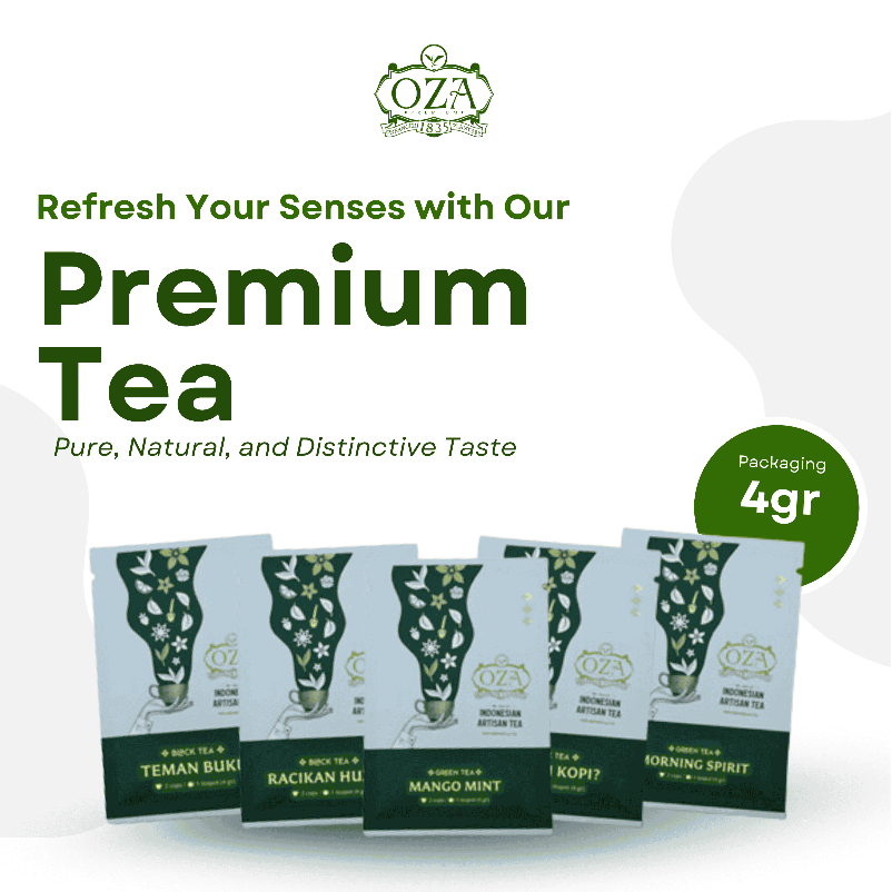 Jual OZA Tea - Sample Set | Artisan Tea | Herbal Tea , Green Tea ...