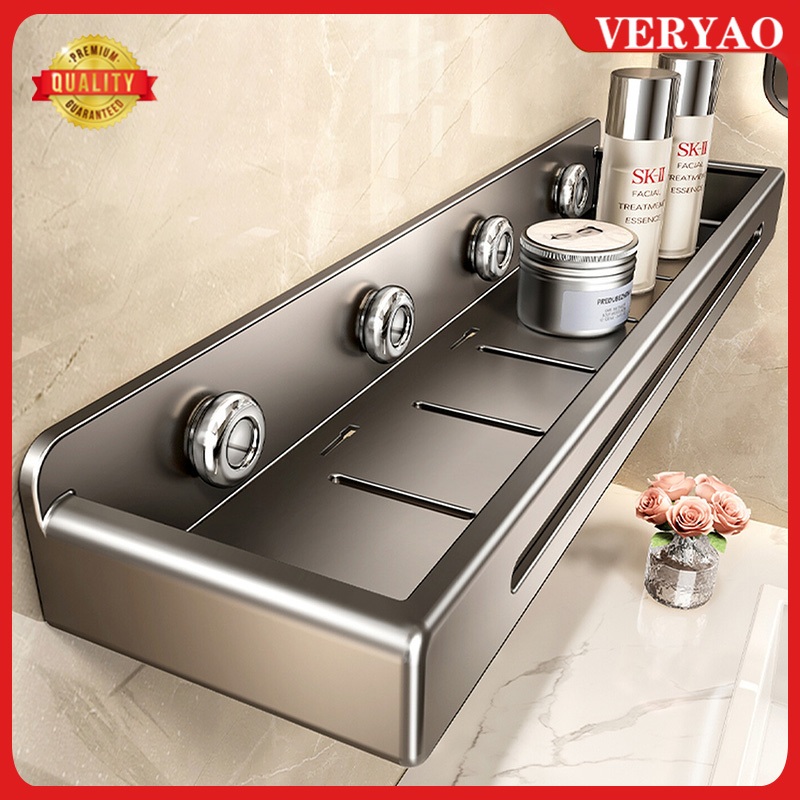 Jual VERYAO Rak Penyimpanan Kamar Mandi Tanpa Bor Rak Dinding Serbaguna ...