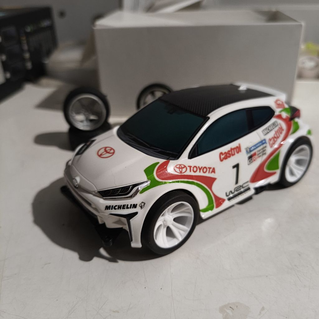 Jual tamiya Toyota yaris GR ( modif WRC castrol) | Shopee Indonesia