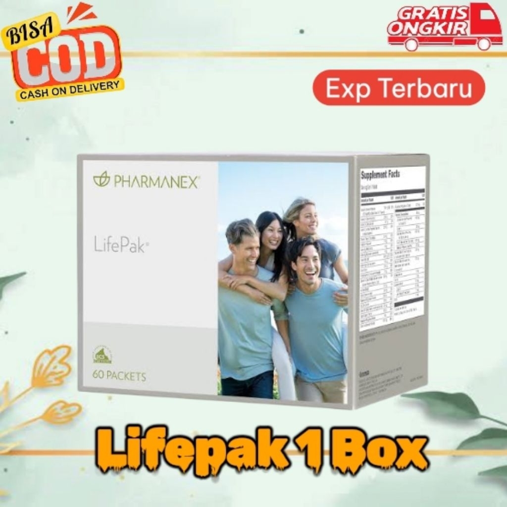 Jual 1 Box Life Pak 30 Caps - Lifepack Suplemen Ed 2027 | Shopee Indonesia