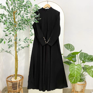 Jena Dress Mayung 4 Meter Umbrella Bahan Sabrina Anti Uv By Handsqob.Id