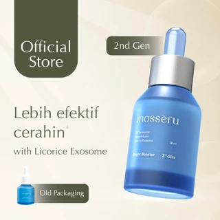 MOSSÈRU 2nd Generation 3% Tranexamic Bright Booster Serum | Tranexamic Acid | Niacinamide | Brightening Serum | Menenangkan Kulit Kemerahan | Pudarkan Flek & Melasma  | Serum Bekas Jerawat | Menghidrasi Kulit | Meratakan Warna Kulit