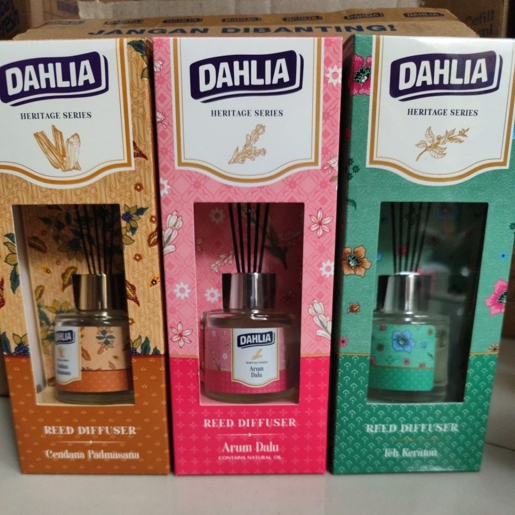 Jual Dahlia Reed Diffuser Teh Keraton/Cendana/Arum Dalu Alat/Refill ...