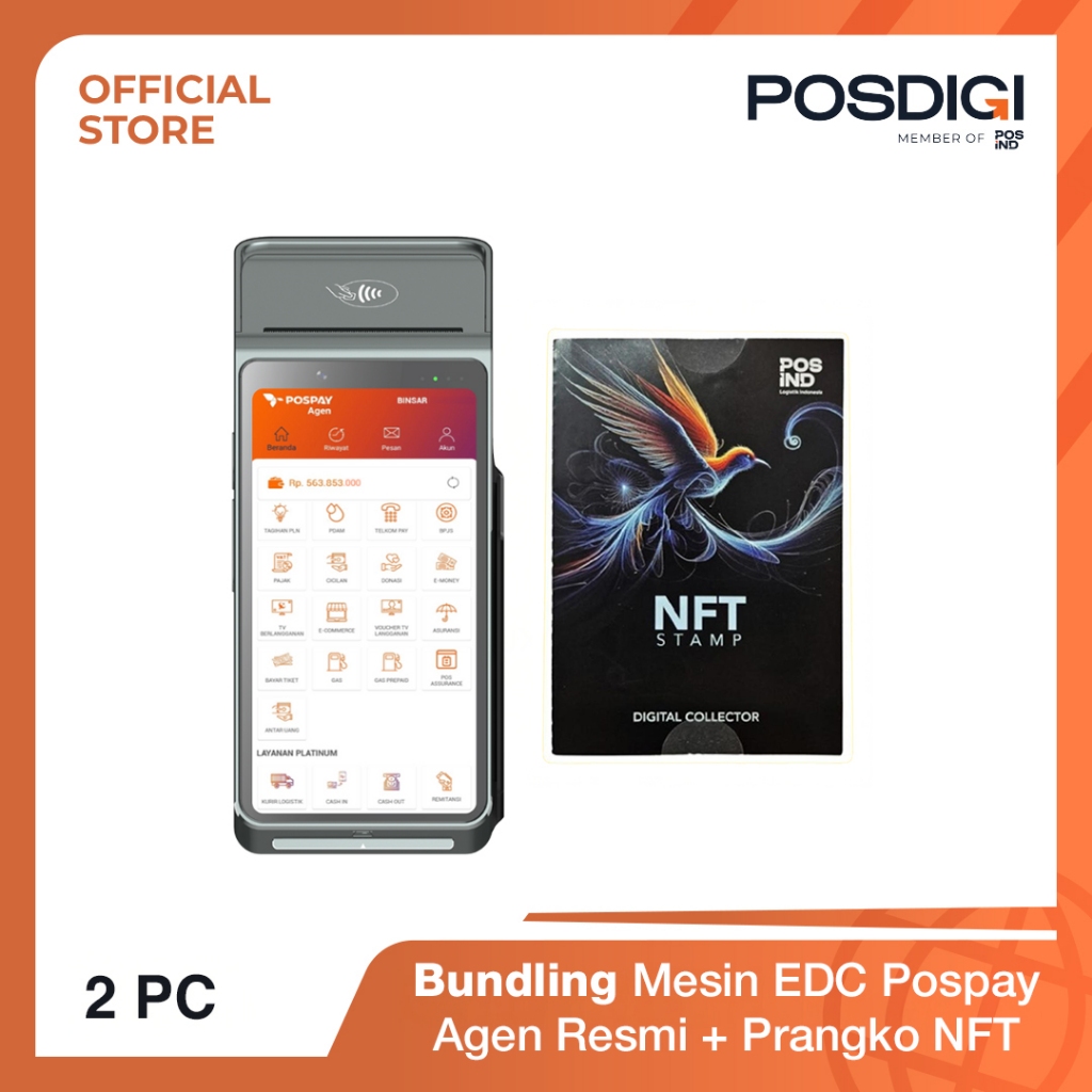 Toko Online PT Pos Finansial Indonesia Official Store | Shopee Indonesia