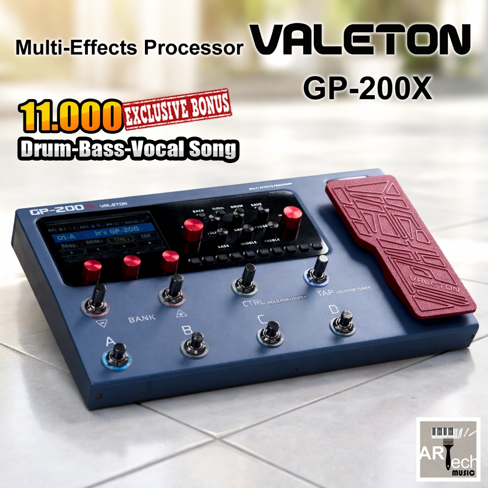 Jual Valeton GP-200X Multi Effects Processor / Multi Effects Processor ...