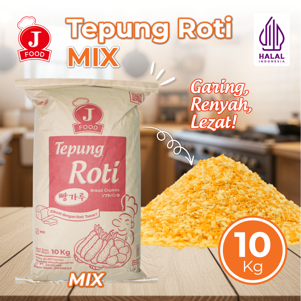 Jual J FOOD Tepung Roti Mix 10 Kg (1 Sak) | Shopee Indonesia