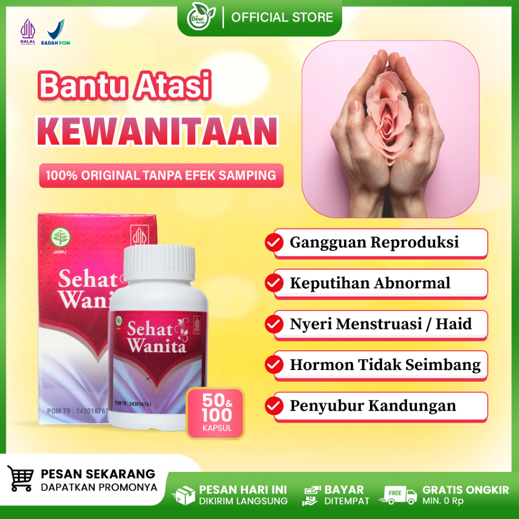 Obat Herbal Penyakit Organ Reproduksi, Gangguan Sistem Reproduksi, Keputihan, Nyeri Menstruasi, Hormon Tidak Seimbang