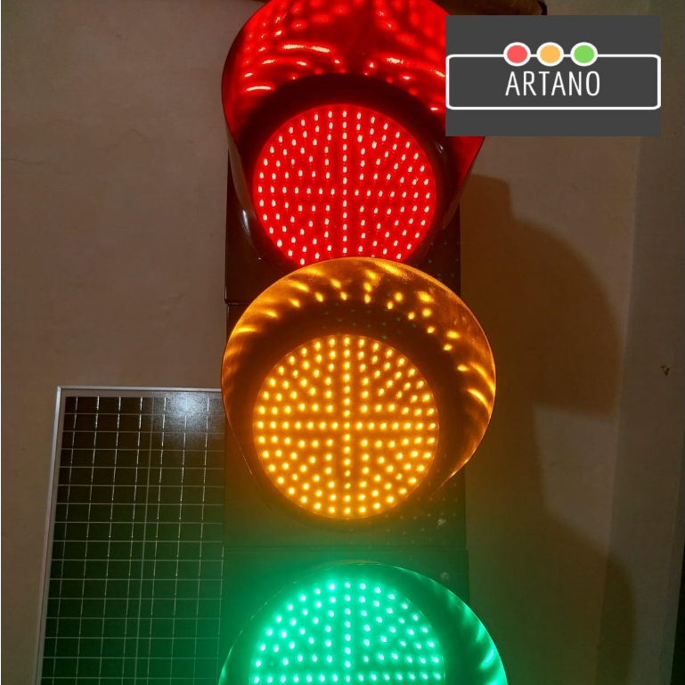 Jual Lampu Traffic Light Lampu Lalu Lintas 3 Aspek 30cm input 12V DC ...