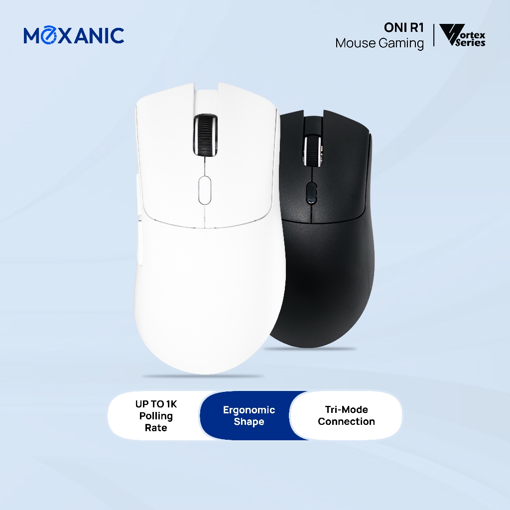 Jual VortexSeries ONI R1 LightWeight Ergonomic Wireless Gaming Mouse ...