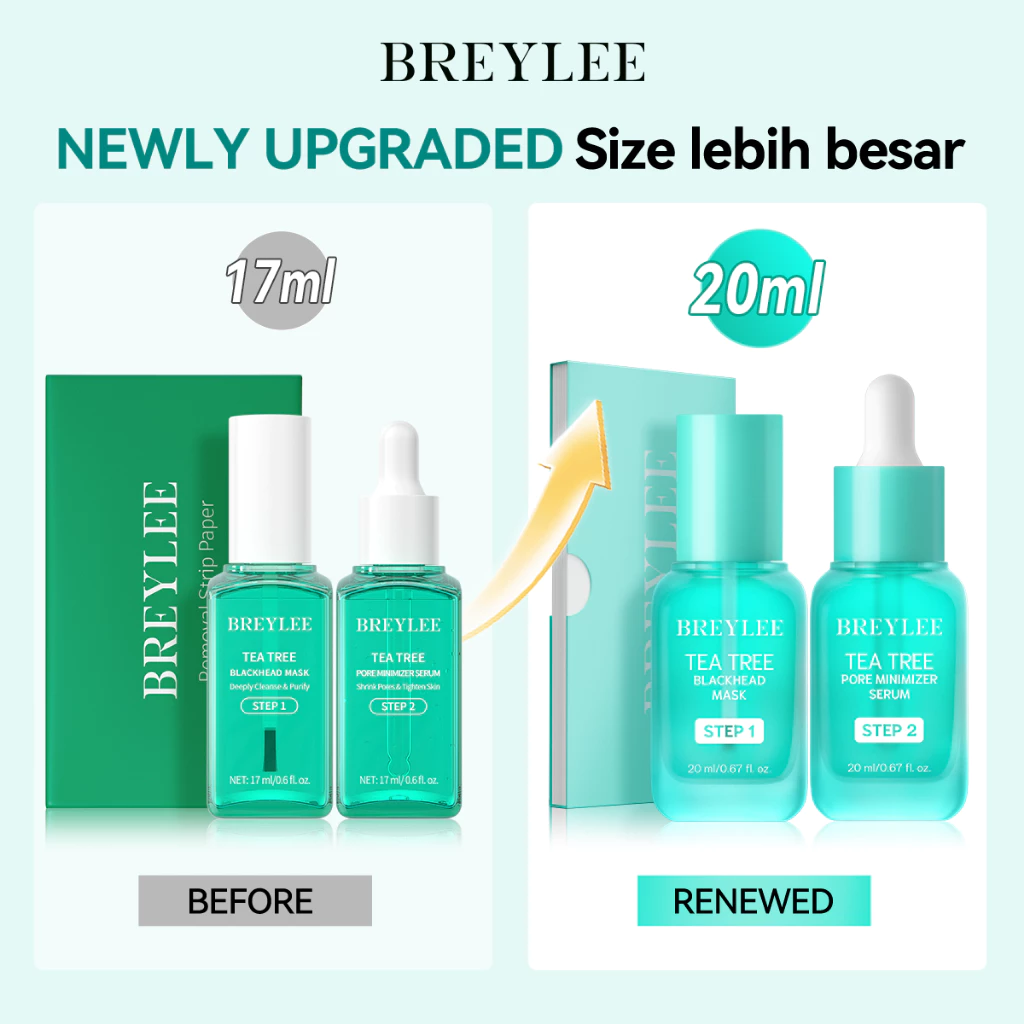 Pratinjau BREYLEE Blackhead Set - Pembersih Komedo & Pengecil Pori-Pori 2pcs