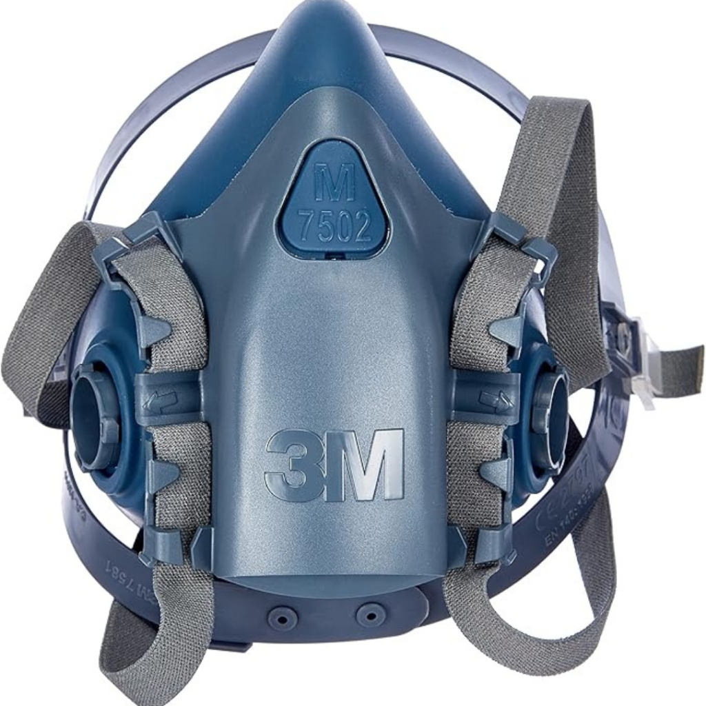 Jual 3M 7502 Respirator Half Facepiece Gas Mask - Masker Saja | Shopee ...