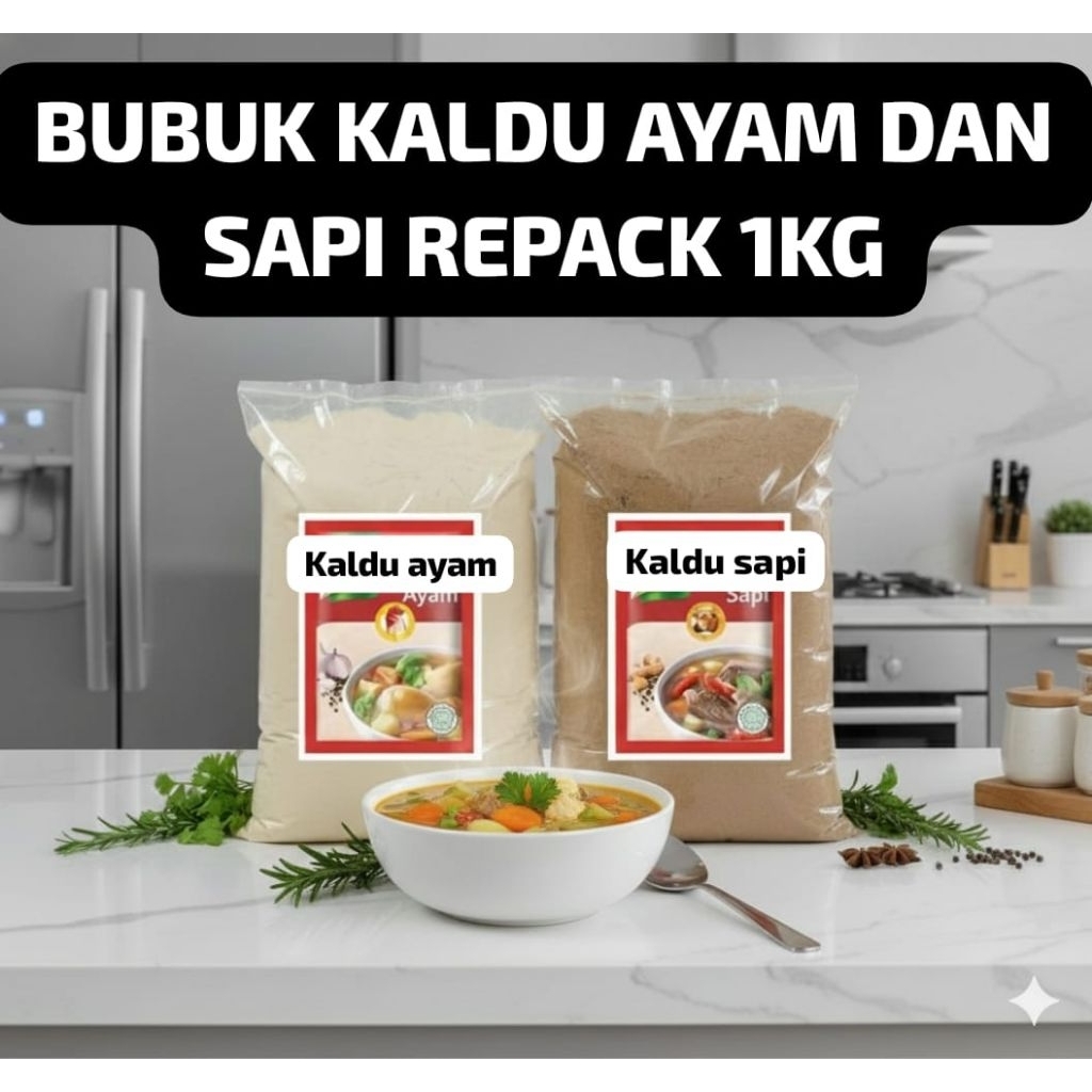 Jual Royco Kaldu Rasa Ayam Dan Sapi 1KG Repack Penyedap Rasa Dan Kaldu ...