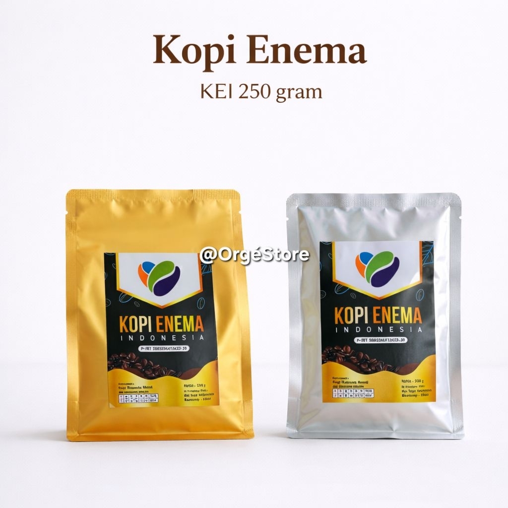 Jual [250 gr] KOPI ENEMA KEI LR/ MR KOPI ORGANIK / ENEMA COFFEE ...