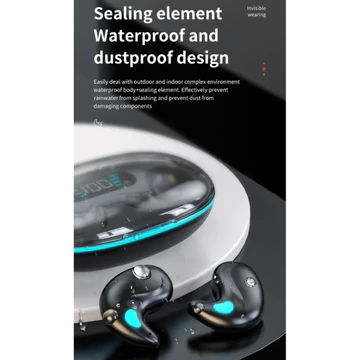 TWS X55 Bluetooth 6.0 Full Bass Earphone Waterproof 180mAh Headset Anti Air Suara Jernih