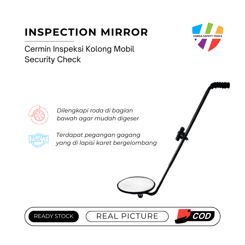 Jual Inspection Mirror Cermin Inspeksi Kolong Mobil Security Check ...