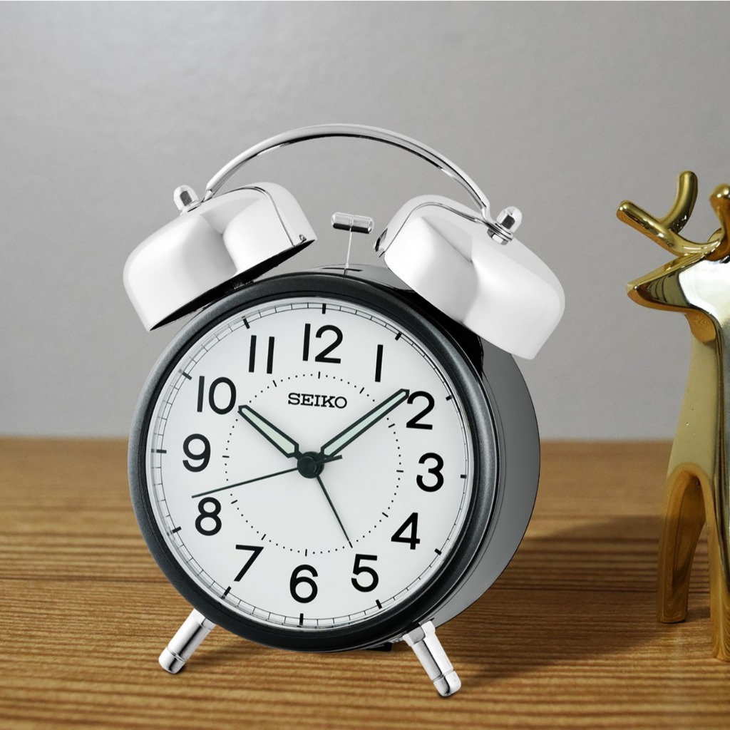 Jual Jam Weker Seiko QHK063 Bell Alarm Clock QHK063R QHK063K QHK063S ...