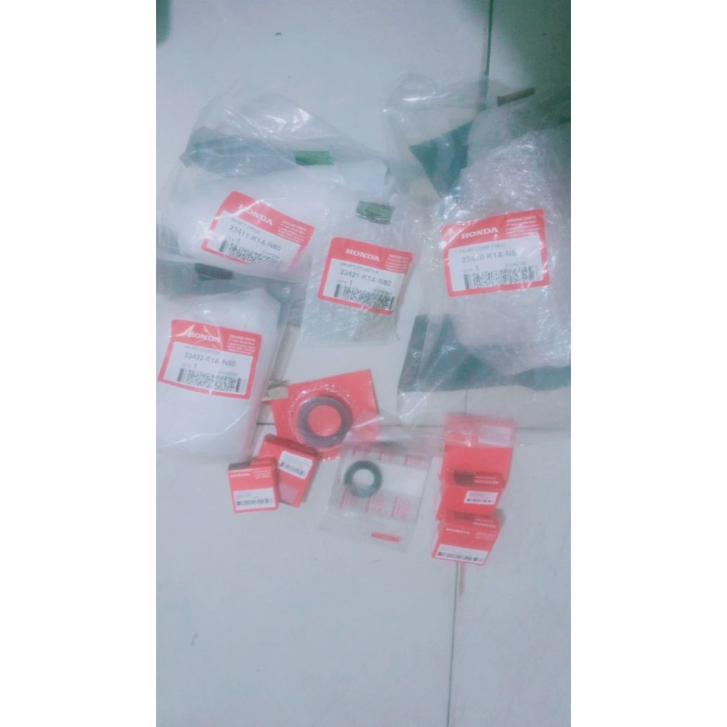 Jual Gigi Rasio Full Set + Lahar Beat K1A, K1AL ORIGINAL AHM HONDA ...