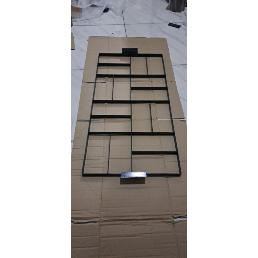 Jual cetakan paving block besi motif 3 macam 40x80cm | Shopee Indonesia