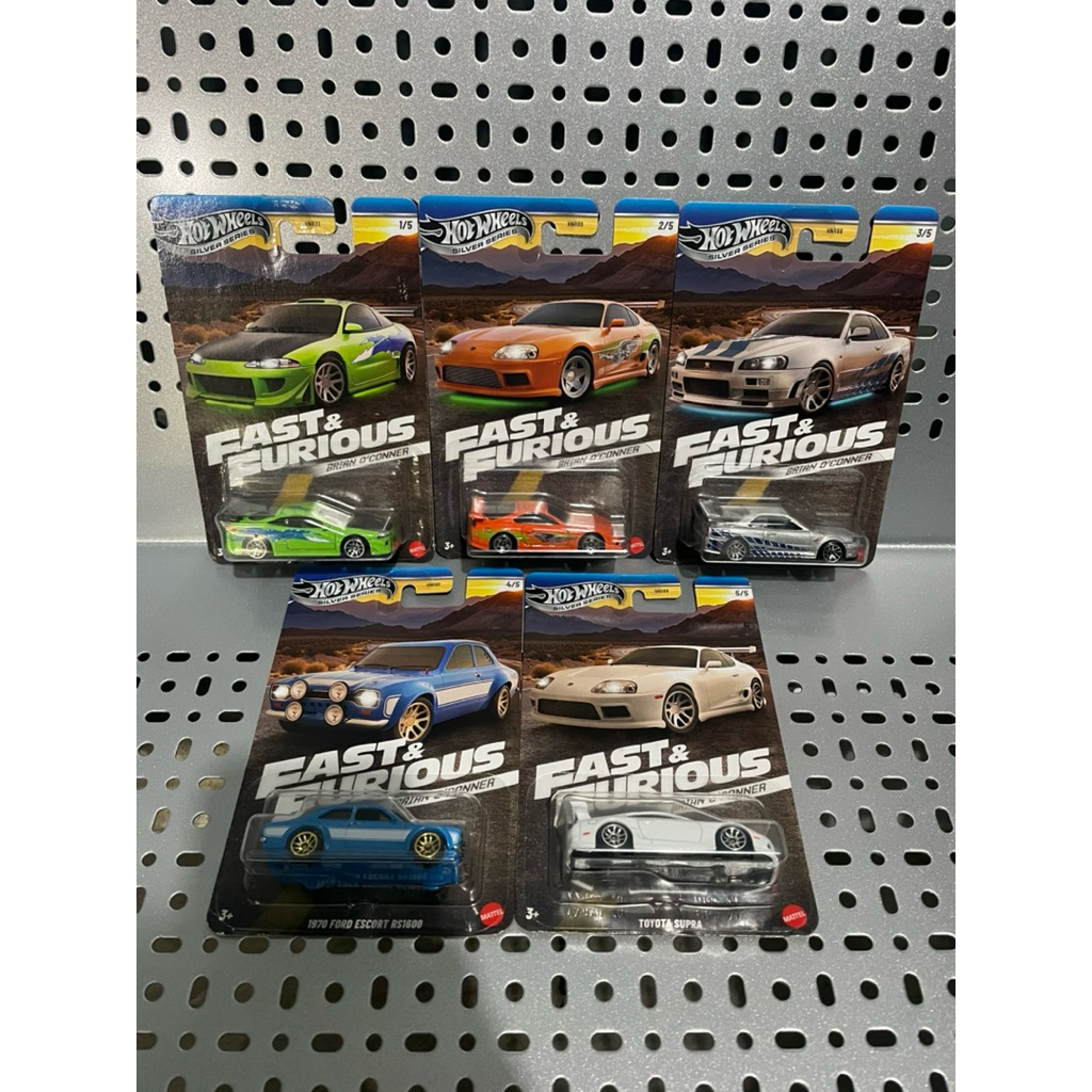Jual Hot Wheels Fast & Furious - Brian O'Conner Nissan Skyline R34