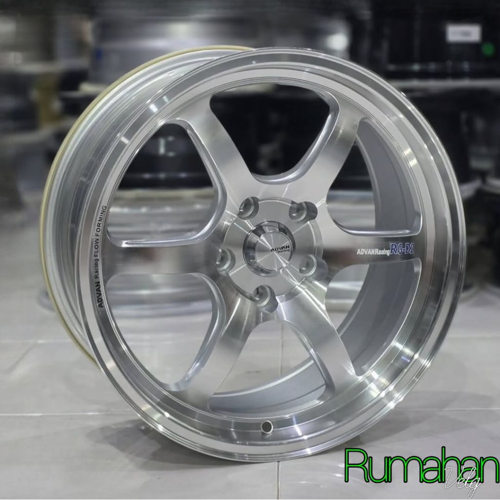 Jual velg advan rg d2 ring 18 lebar 8,5 et 40 velg mobil ring 18 pnp ...
