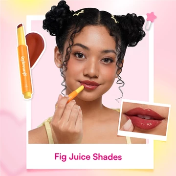 New Launch Glowsophy 2Pcs Color Crush Juicy Tinted Lip Balm Pelembab Bibir Glossy Pigmented
