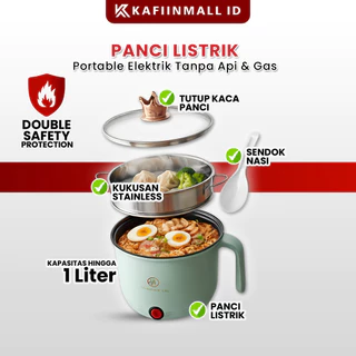 Panci Listrik Multifungsi Anti Lengket 1.1L-2L