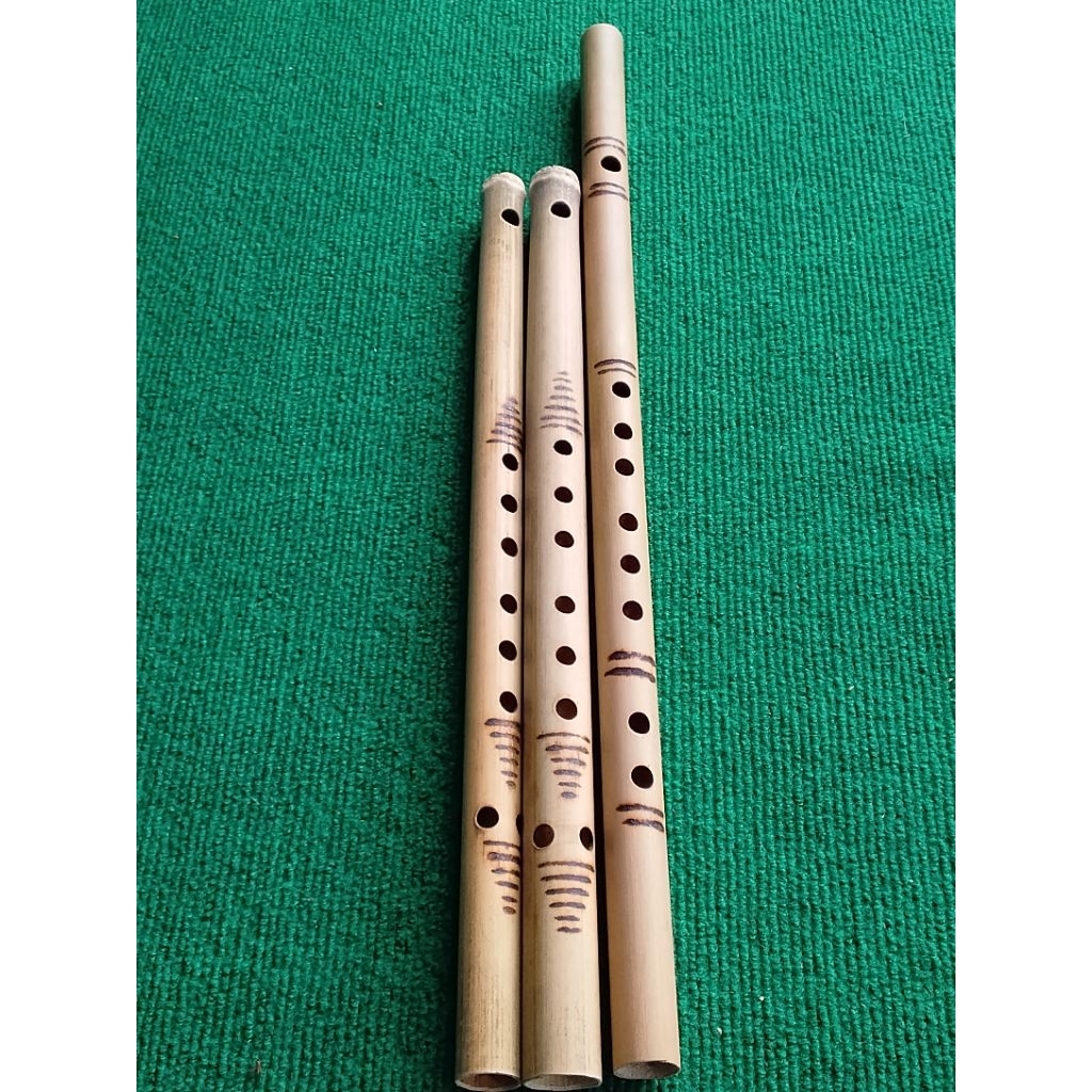 Jual Seruling ,suling bambu isi 3 buah tipe suling Batak Toba dan ...