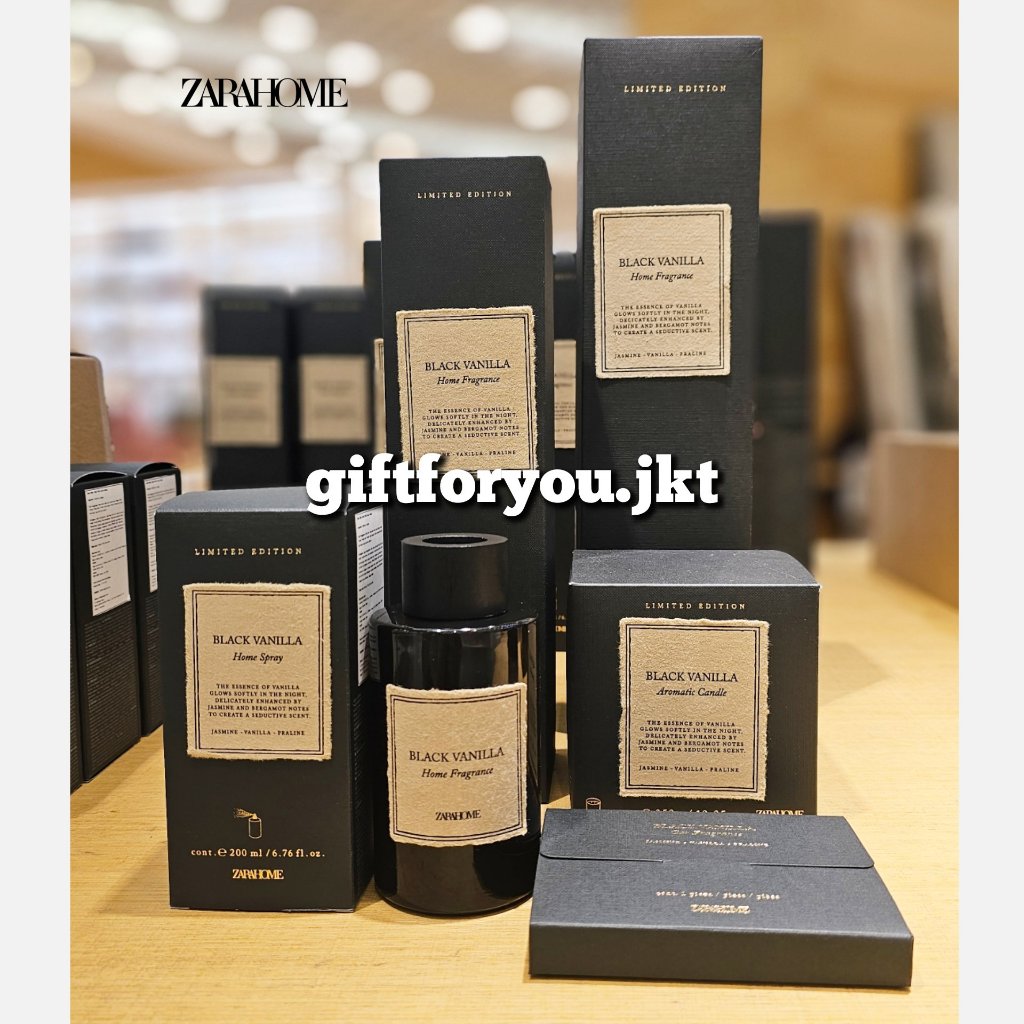 Jual Zara Home Black Vanilla Home Fragrance Reed Diffuser Spray ...