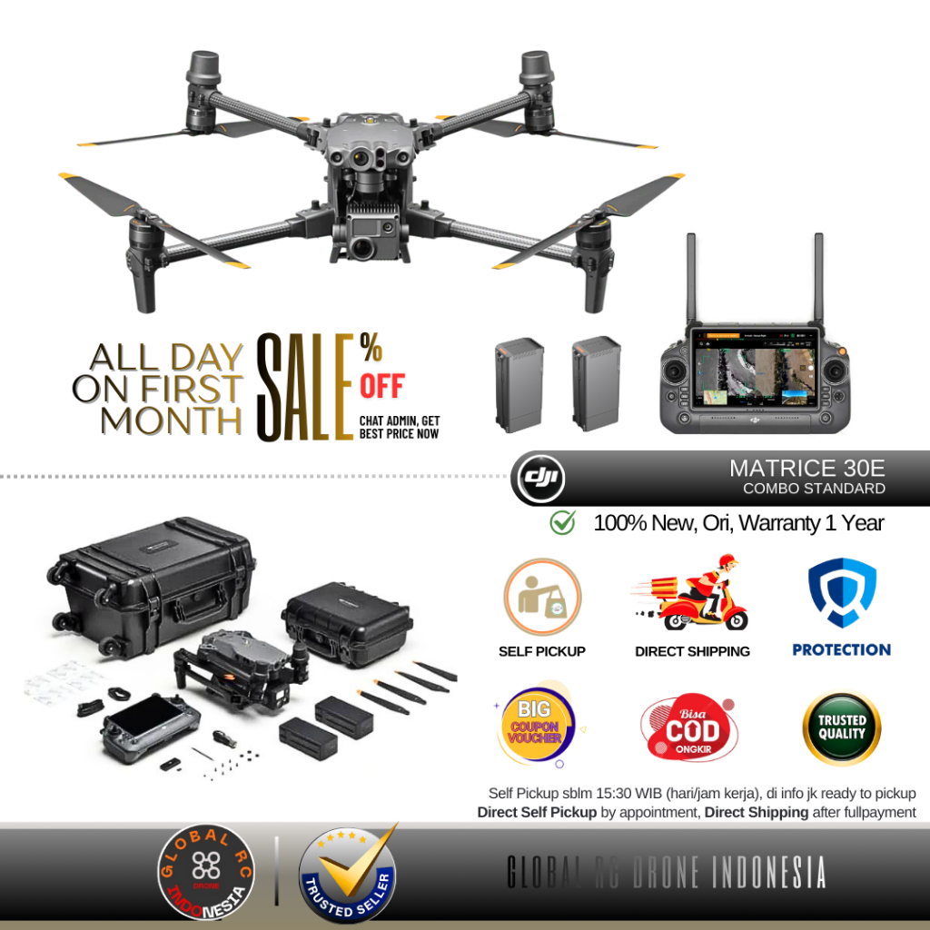 Jual Dji Matrice 30 Enterprise Combo Drone Dji M30E M30 Mapping ...