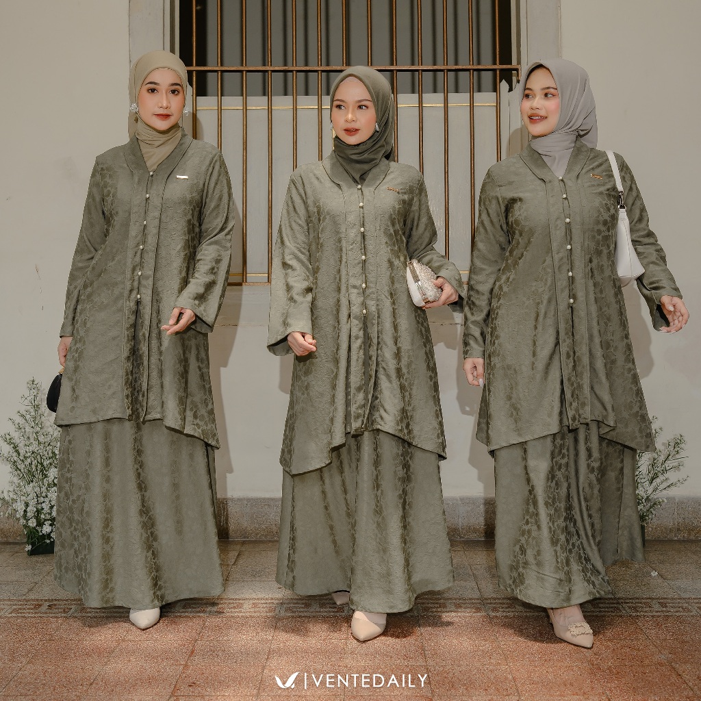 Jual Ventedaily - Calula One Set Rok Kurung Melayu Terbaru Lebaran ...