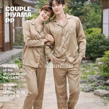 Baju Tidur Couple Pasangan Piyama Couple Pasangan Piyama Satin Couple JCCollections