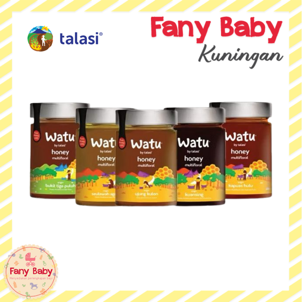 Jual WATU BY TALASI HONEY MULTIFLORAL 400GR - MADU MURNI | Shopee Indonesia