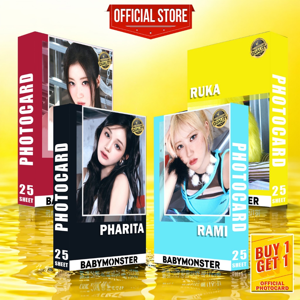 Jual HANEUL PHOTOCARD MEMBER BABY MONSTER BAEMON PREMIUMN | Shopee ...