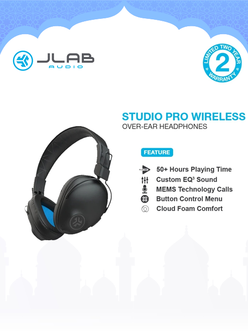 Jual JLab Studio Pro Wireless Over Ear ANC Headphone Bluetooth Headset ...