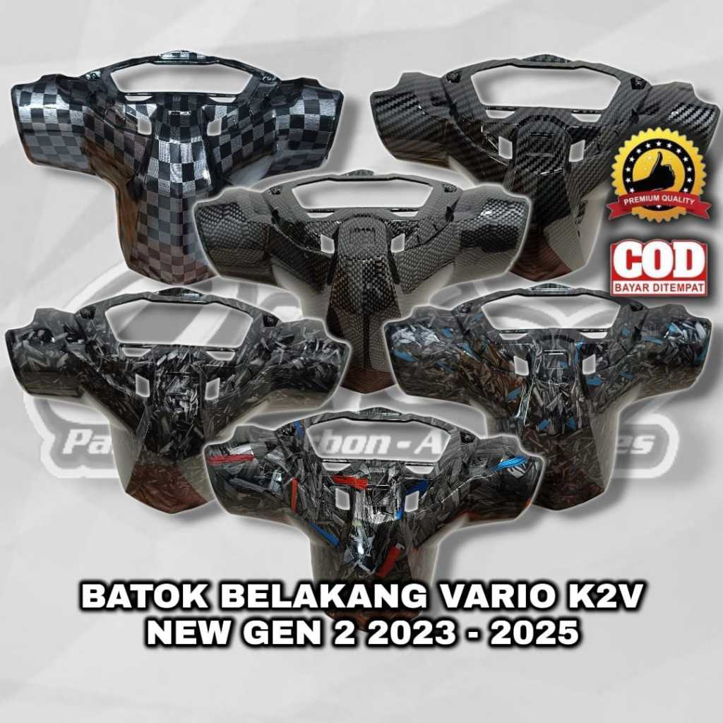 Jual cover handle batok belakang spedometer CARBON wtp celup vario 125 ...