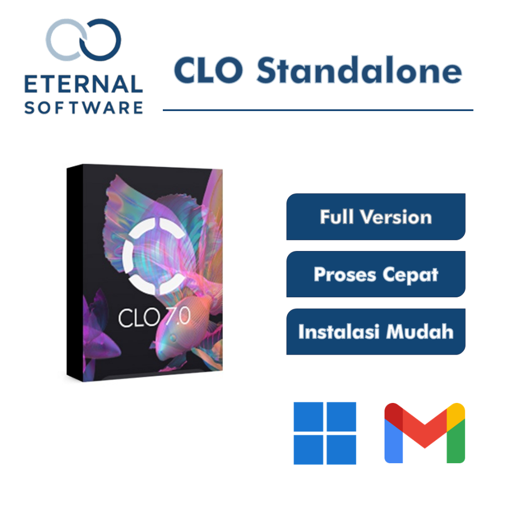 Jual CLO Standalone Full Version Software Design Fashion dengan 3D ...