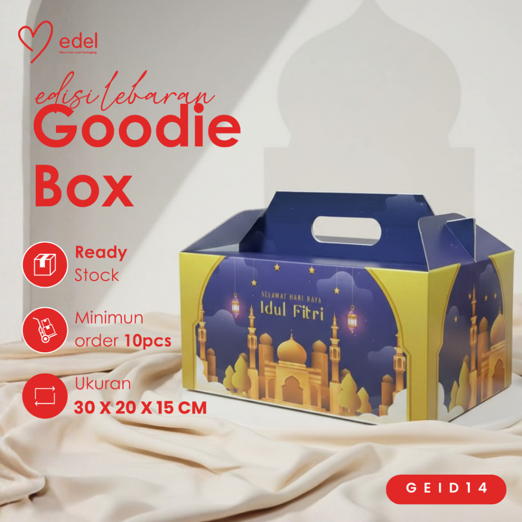 Jual Goodie Box Lebaran Idul Fitri 30x20x15 cm | Box Hampers Lebaran ...