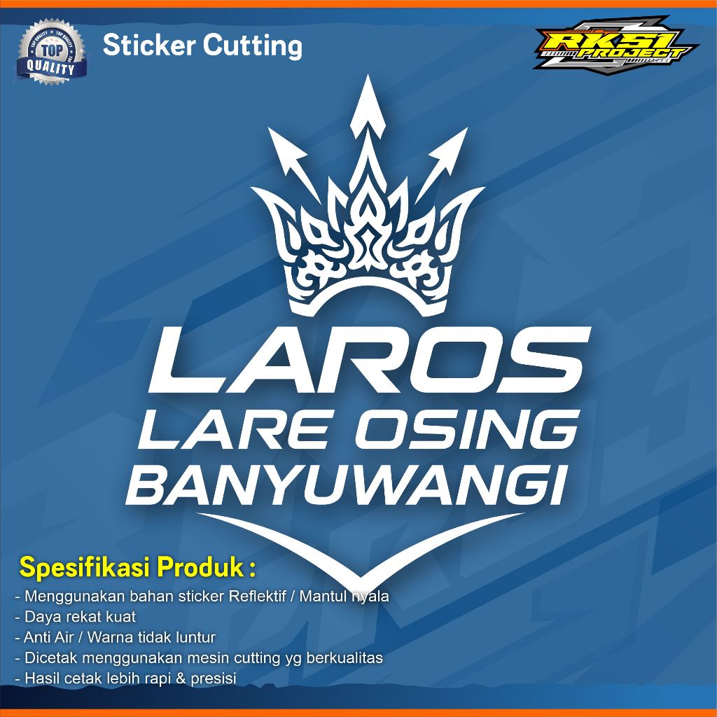 Jual Sticker Cutting LAROS ( Lare Osing Banyuwangi ) | Shopee Indonesia