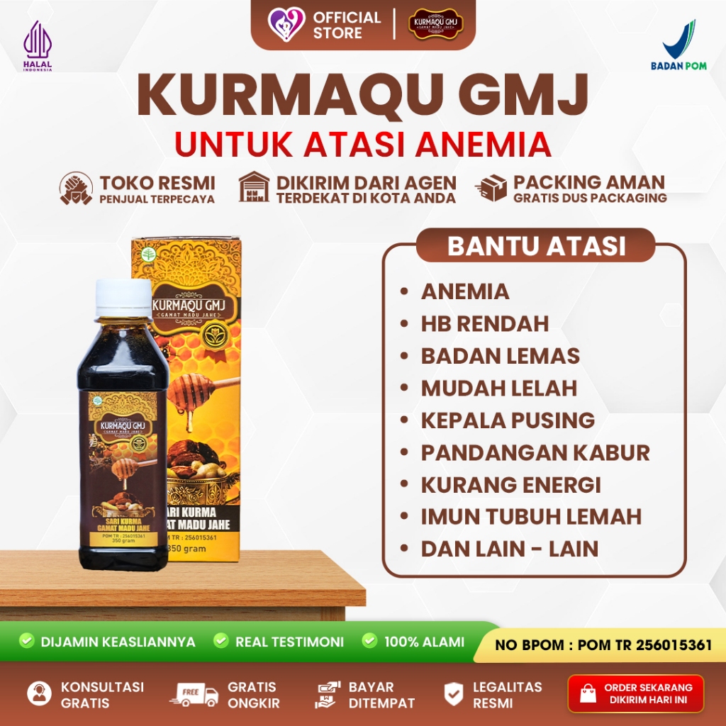 Jual Madu Penambah Darah Obah Kurang Darah HB Rendah Anemia Trombosit ...