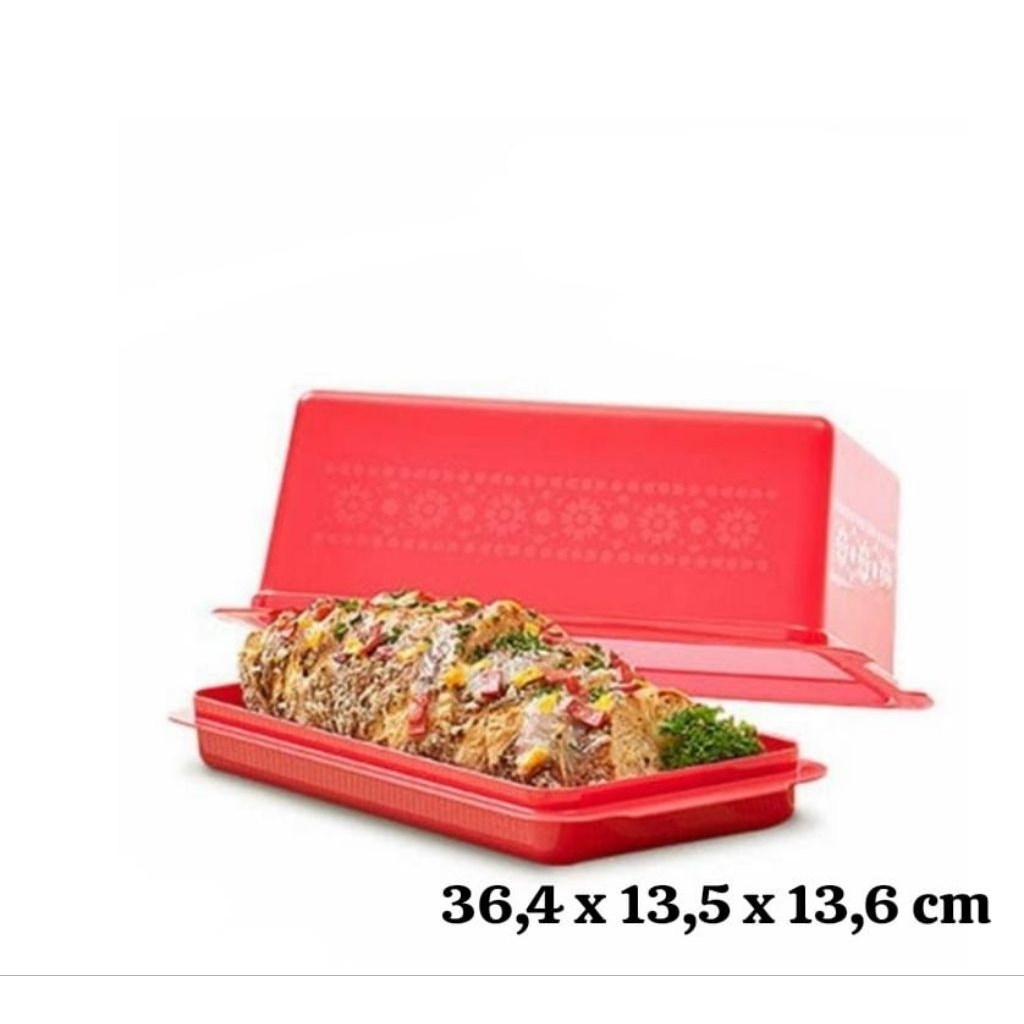Jual Bread Server // Bread Lover // tempat roti tawar Tupperware ...