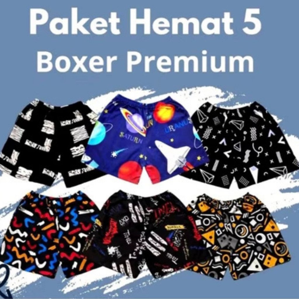 Celana Boxer Anak Umur 12 - 15 Tahun - Celana Kolor Anak Unisex