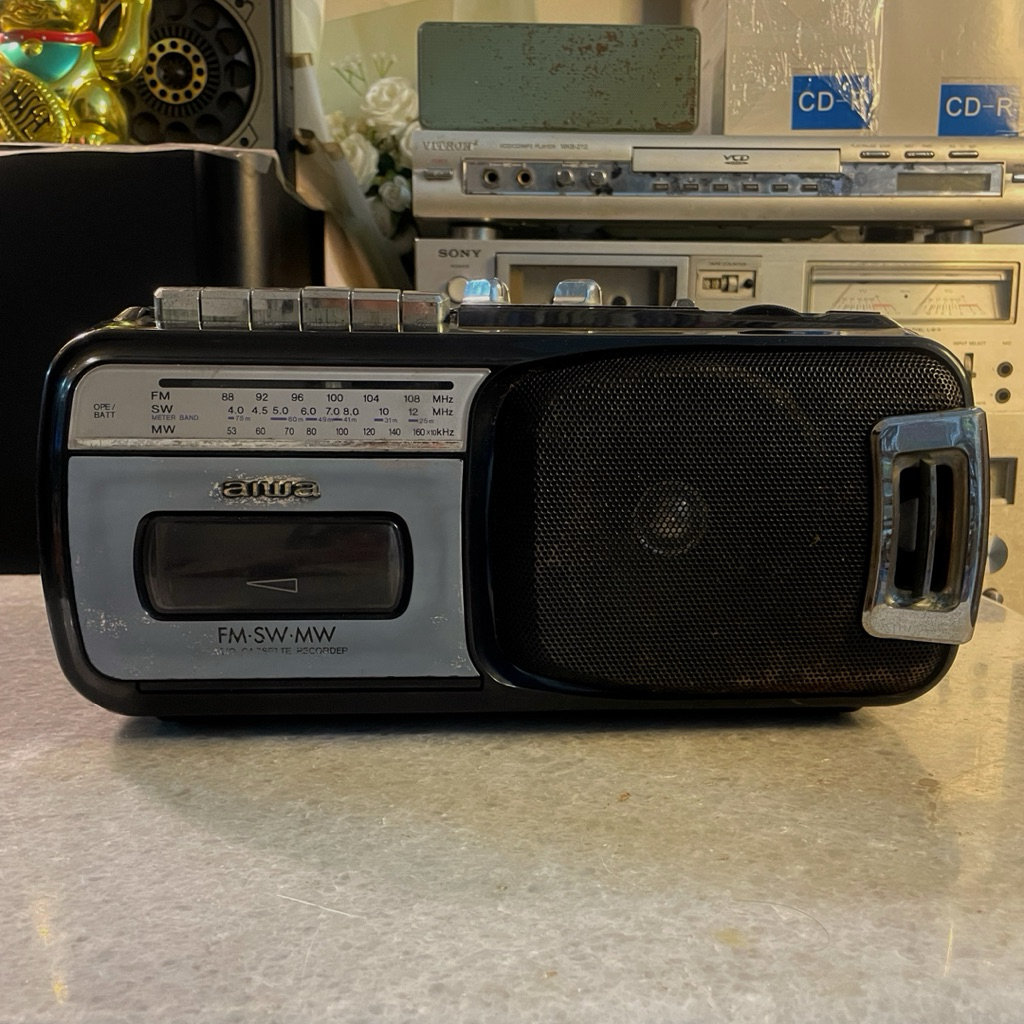 Jual TAPE RADIO MINI COMPO AIWA RM-55HR | Shopee Indonesia