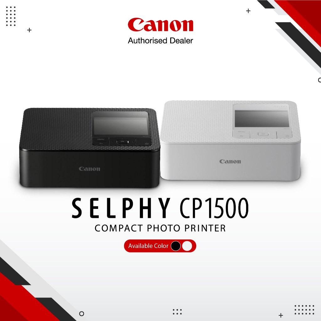 Canon Selphy Photo Printer CP1500 White