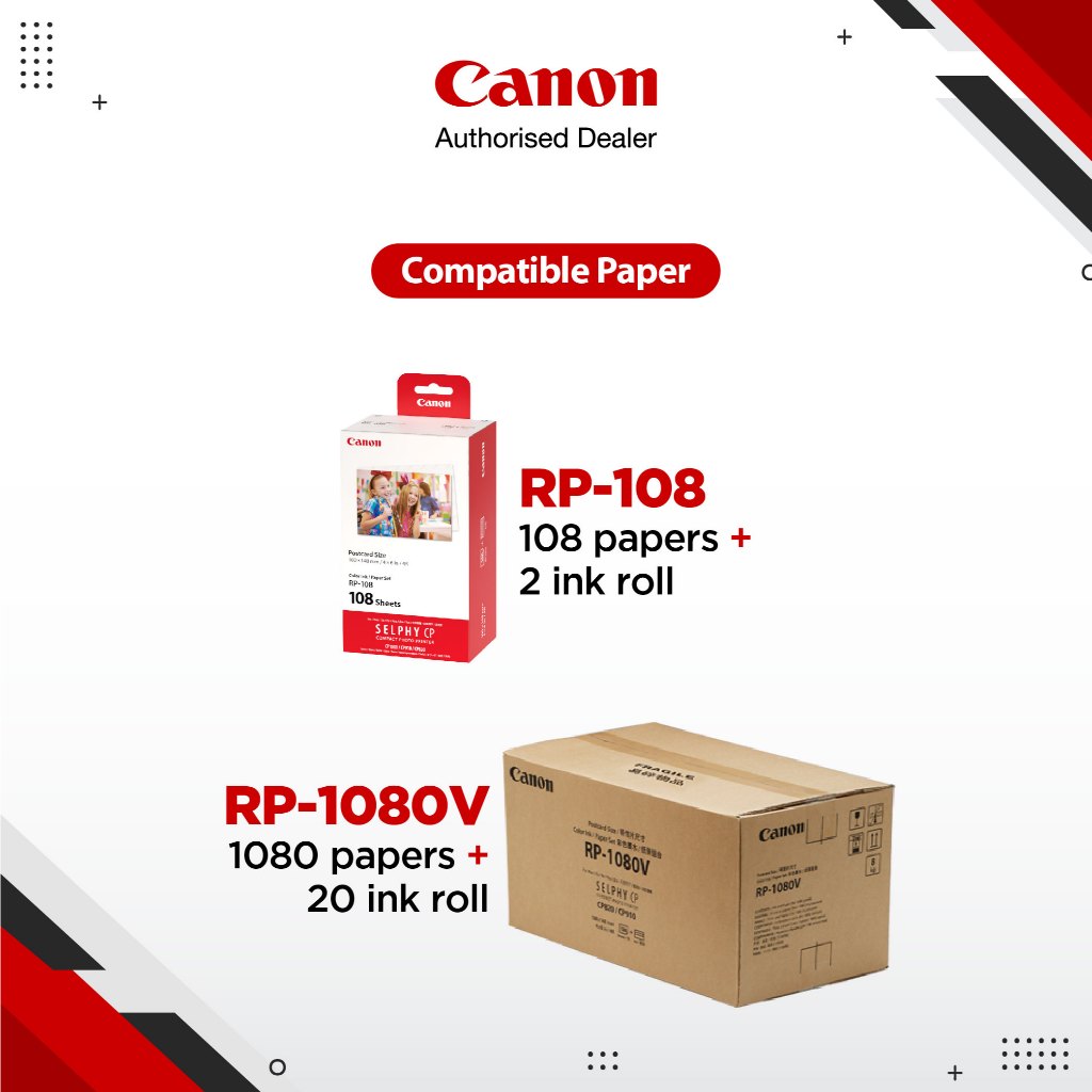 Canon Selphy Photo Printer CP1500 White (6)