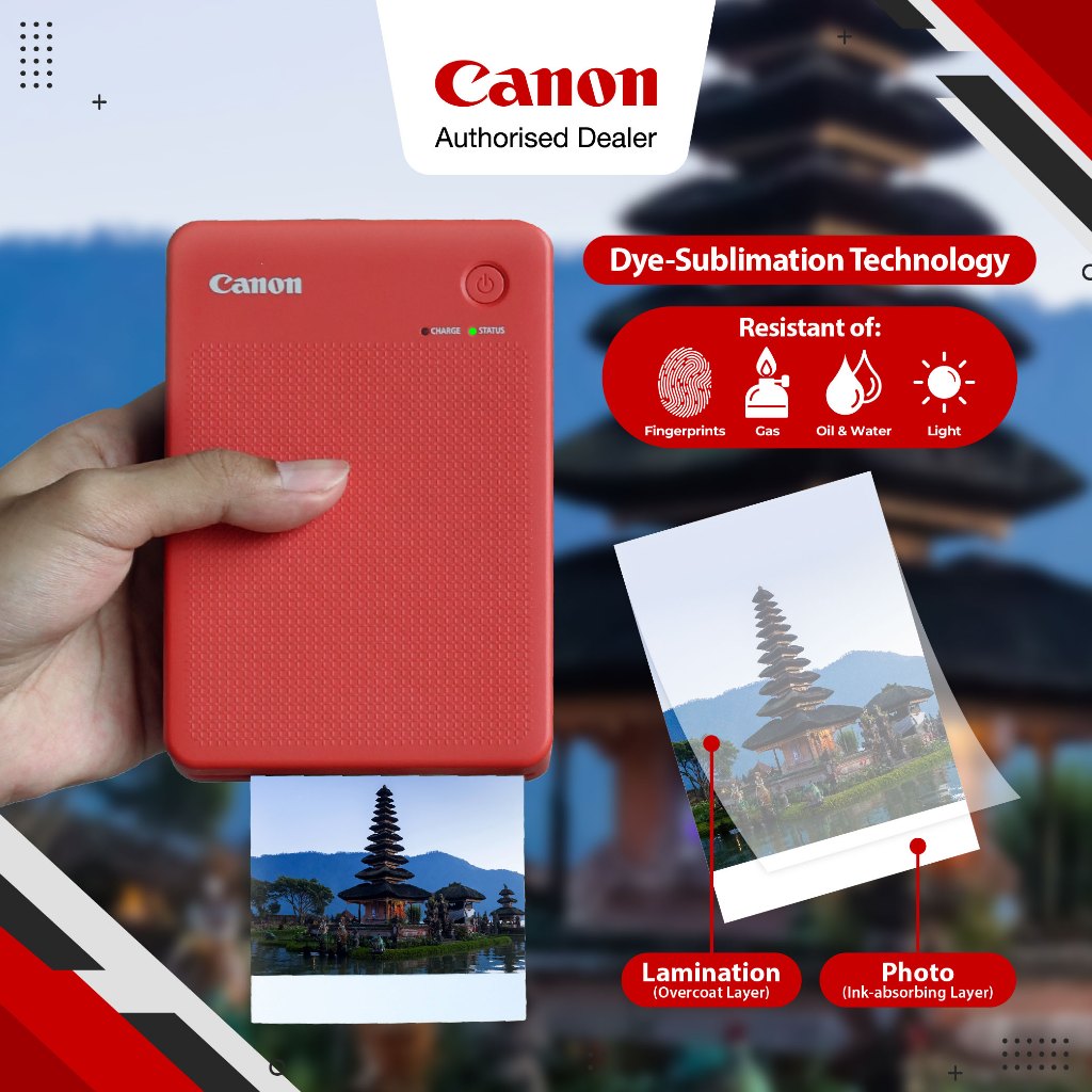 Canon SELPHY QX20 Sand White (3)