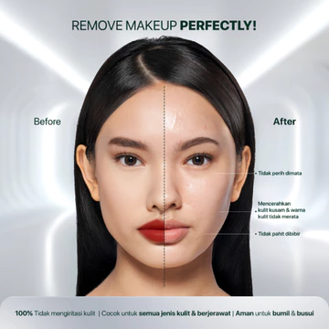 NPURE Acne Cica Power Clear Micellar Water 300ml Make Up Remover Untuk Kulit Berjerawat
