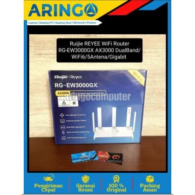 Jual Network (Device) Ruijie REYEE WiFi Router RG-EW3000GX AX3000 ...