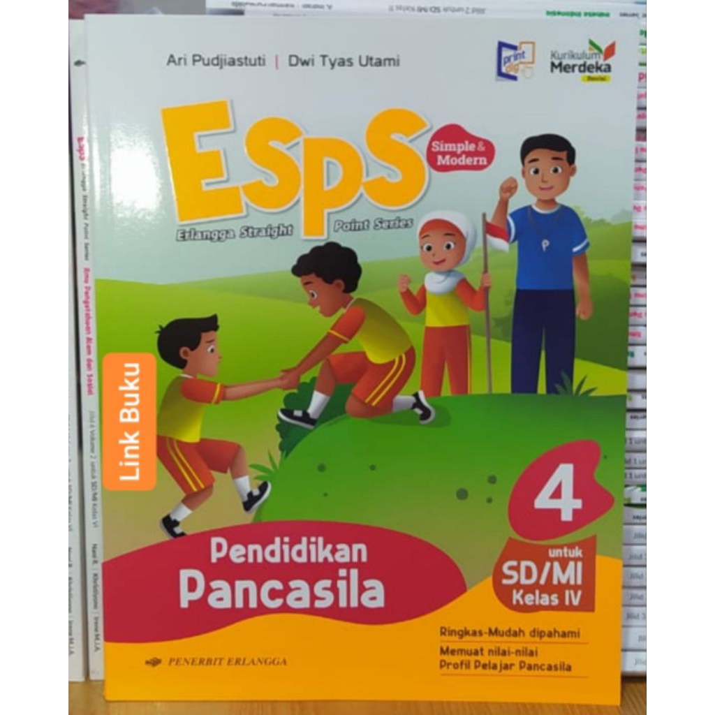 Jual Buku Esps Pendidikan Pancasila Kelas 4 SD Kurikulum Merdeka Revisi ...